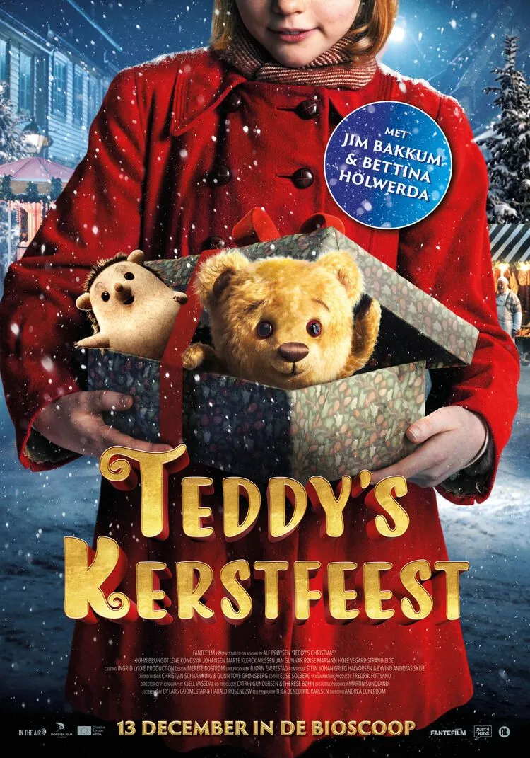 Teddy's kerstfeest poster