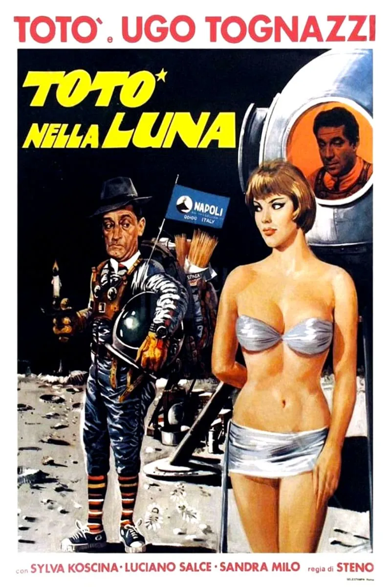Totò nella luna poster