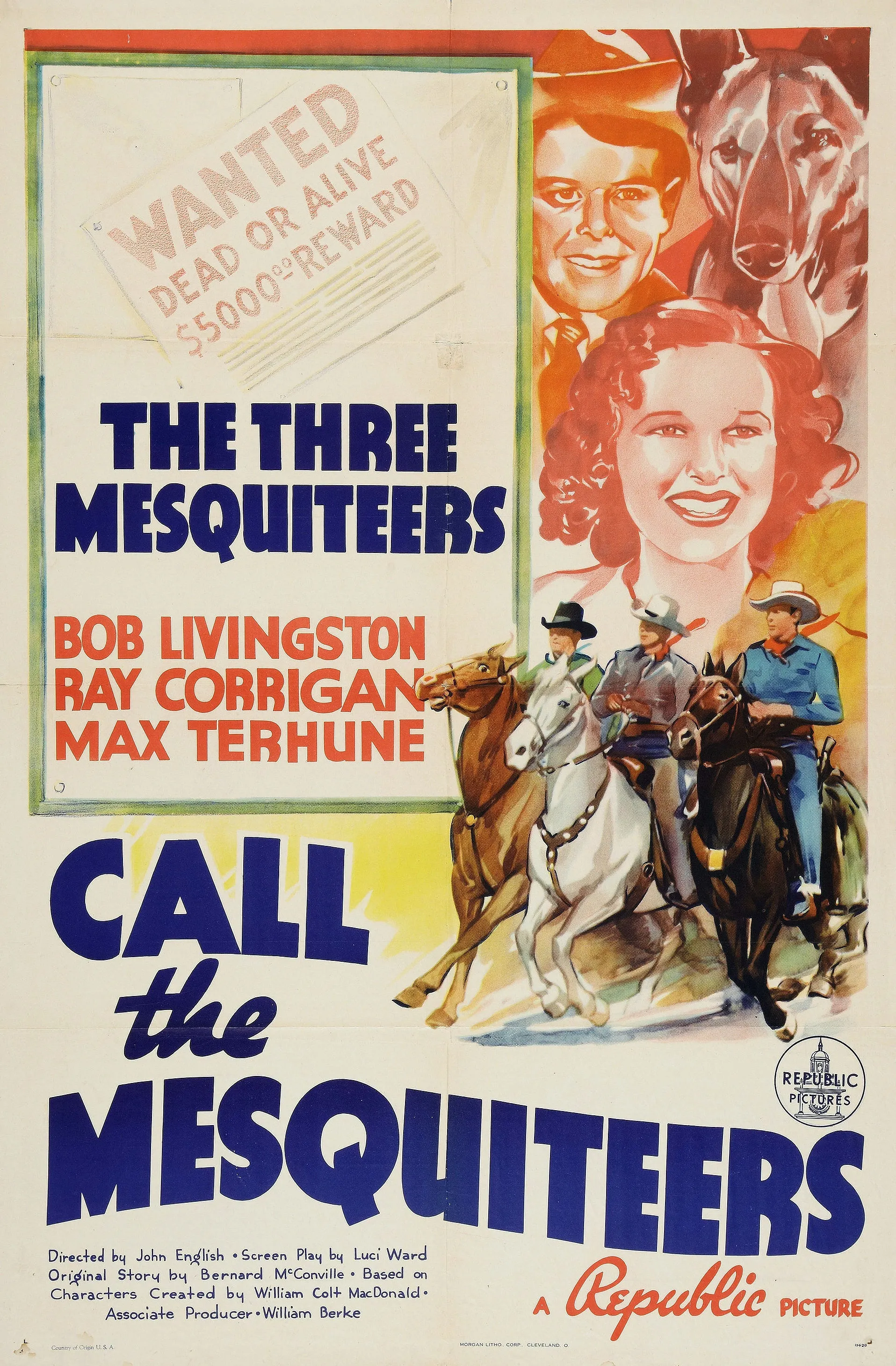 Call the Mesquiteers poster