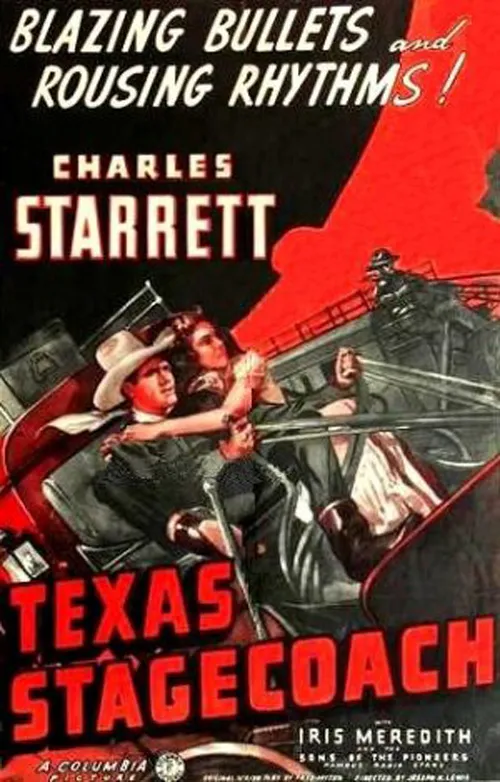 Texas Stagecoach poster