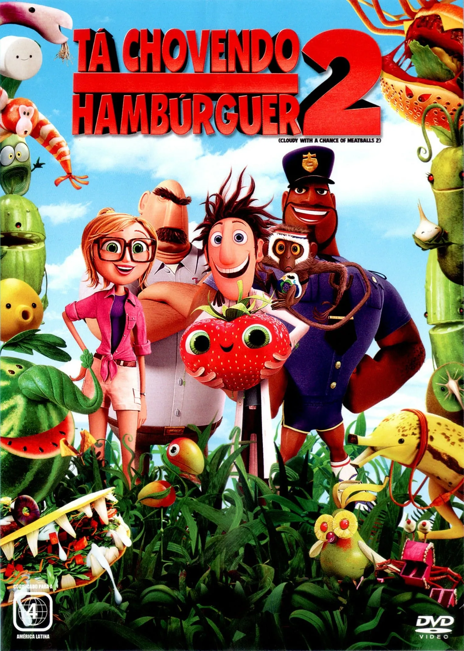 Het regent gehaktballen 2 poster