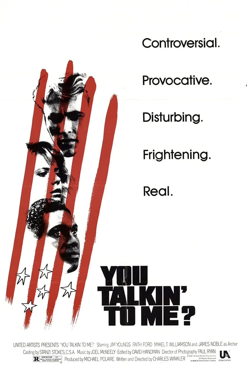 You talkin' to me poster