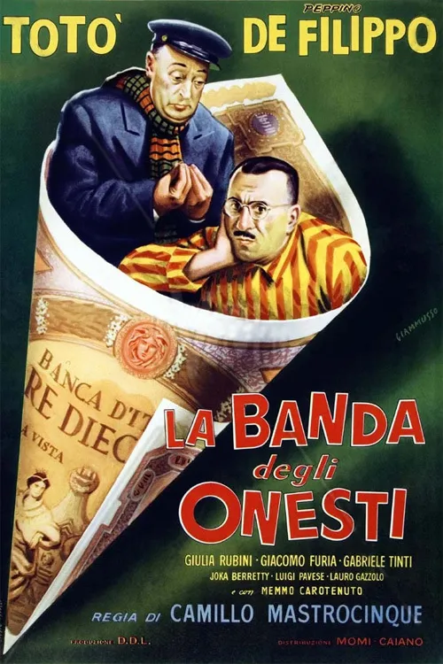 La banda degli onesti poster