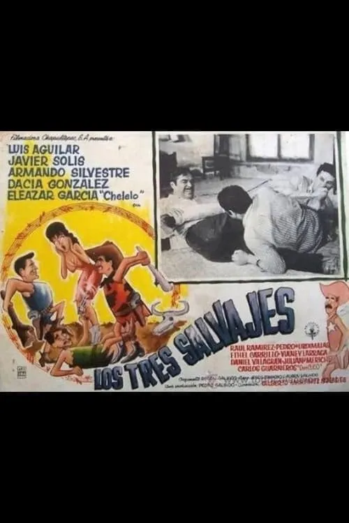 Los tres salvajes poster
