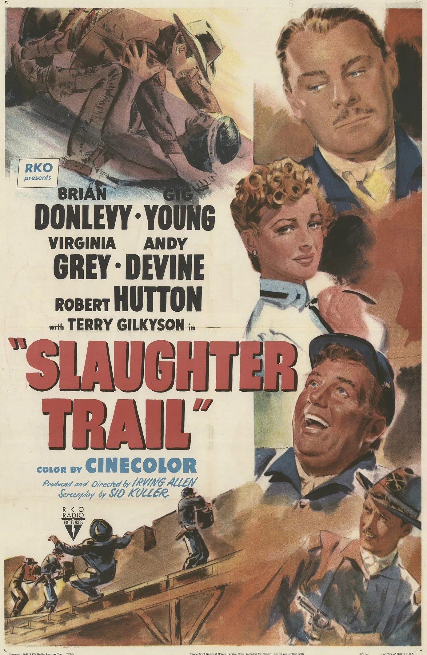 Slaughter Trail poster