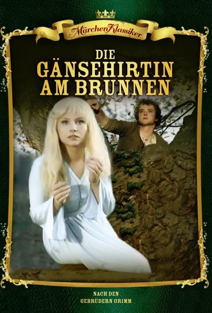 Die Gänsehirtin am Brunnen poster