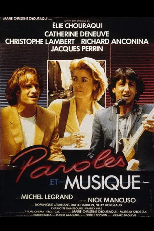 Paroles et musique poster