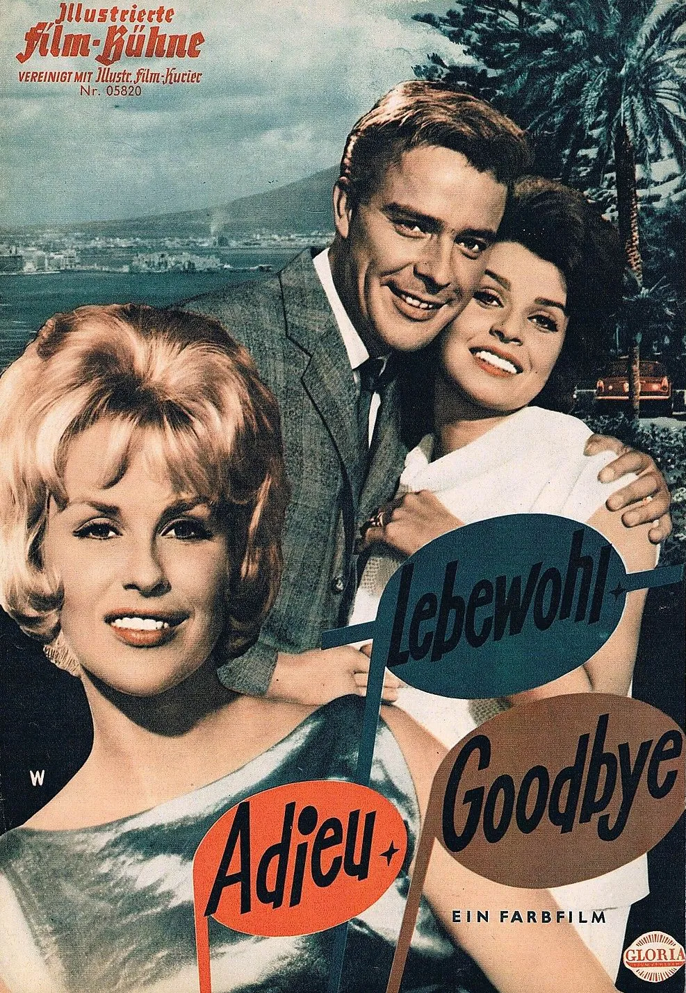 Adieu, Lebewohl, Goodbye poster