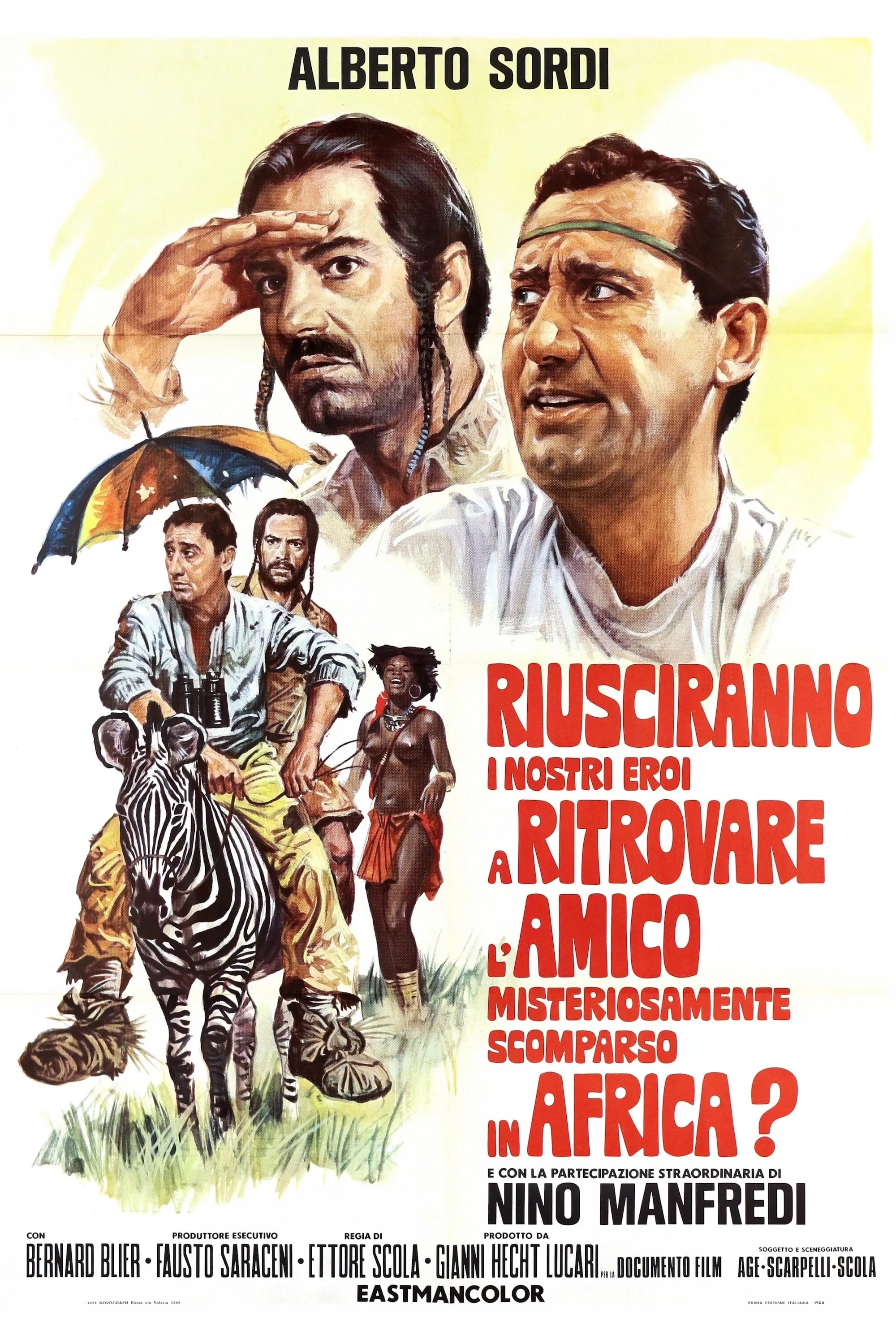 Riusciranno i nostri eroi a ritrovare l'amico misteriosamente scomparso in Africa? poster