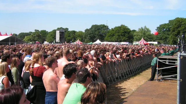 Het Goffertpark tijdens Rockin' Park 2005