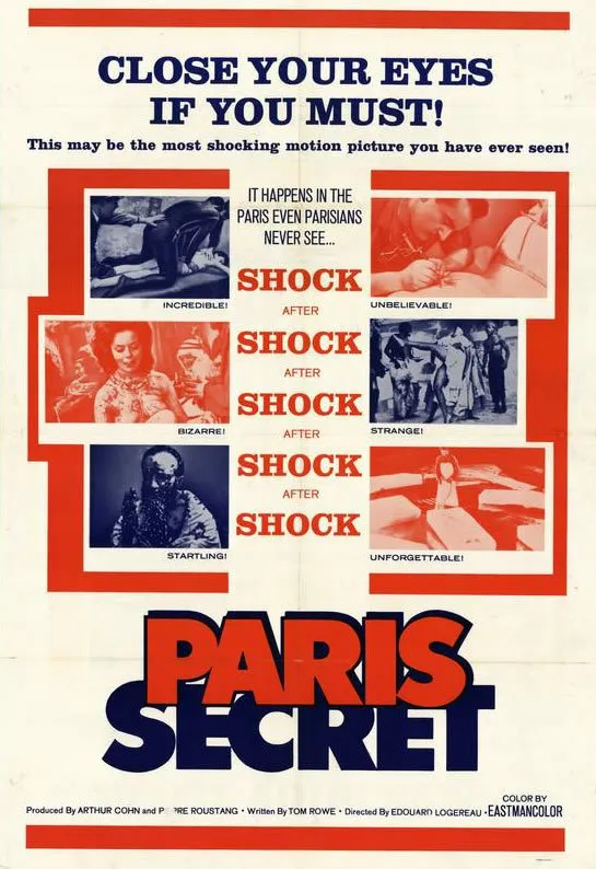 Paris Secrèt poster