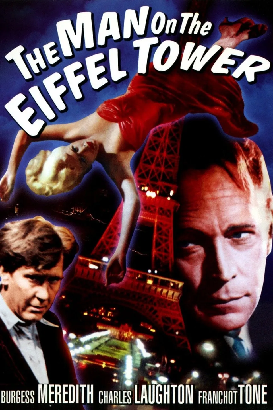 The Man On The Eiffel Tower poster