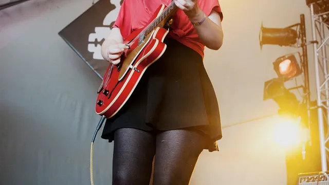 Veronica Falls live op Lowlands 2012.