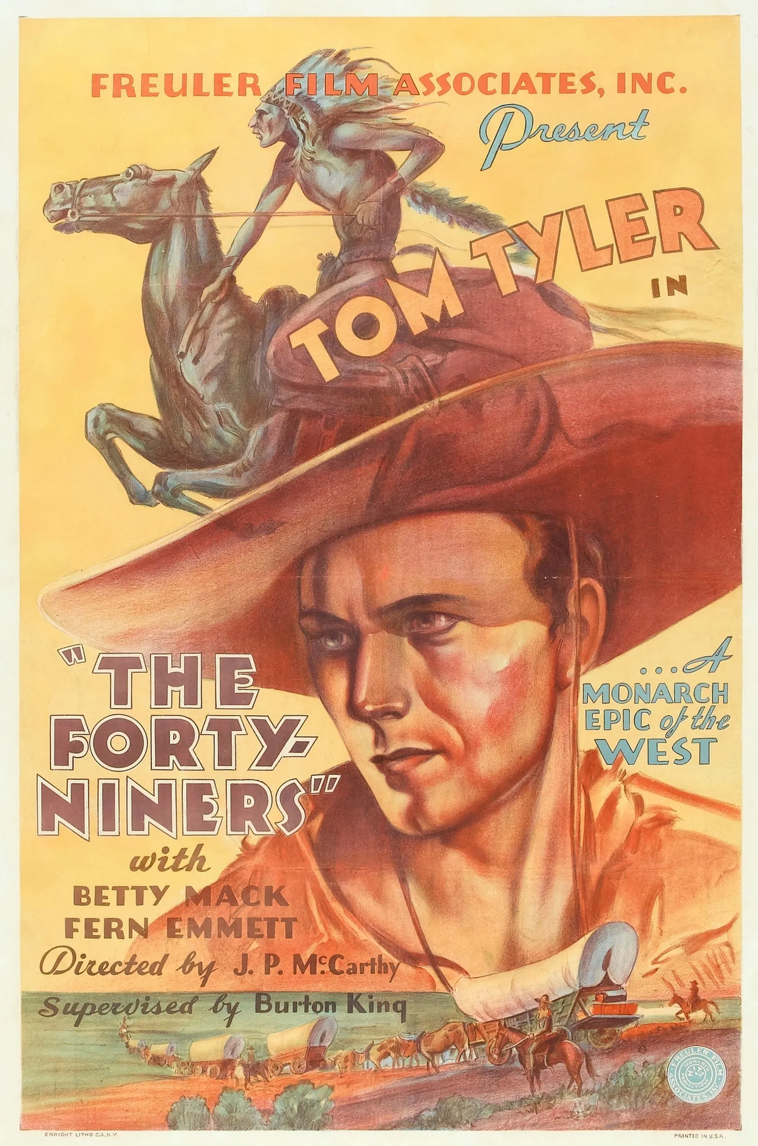 The Forty-Niners poster