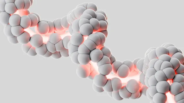 Grafische weergave van een dna-baan