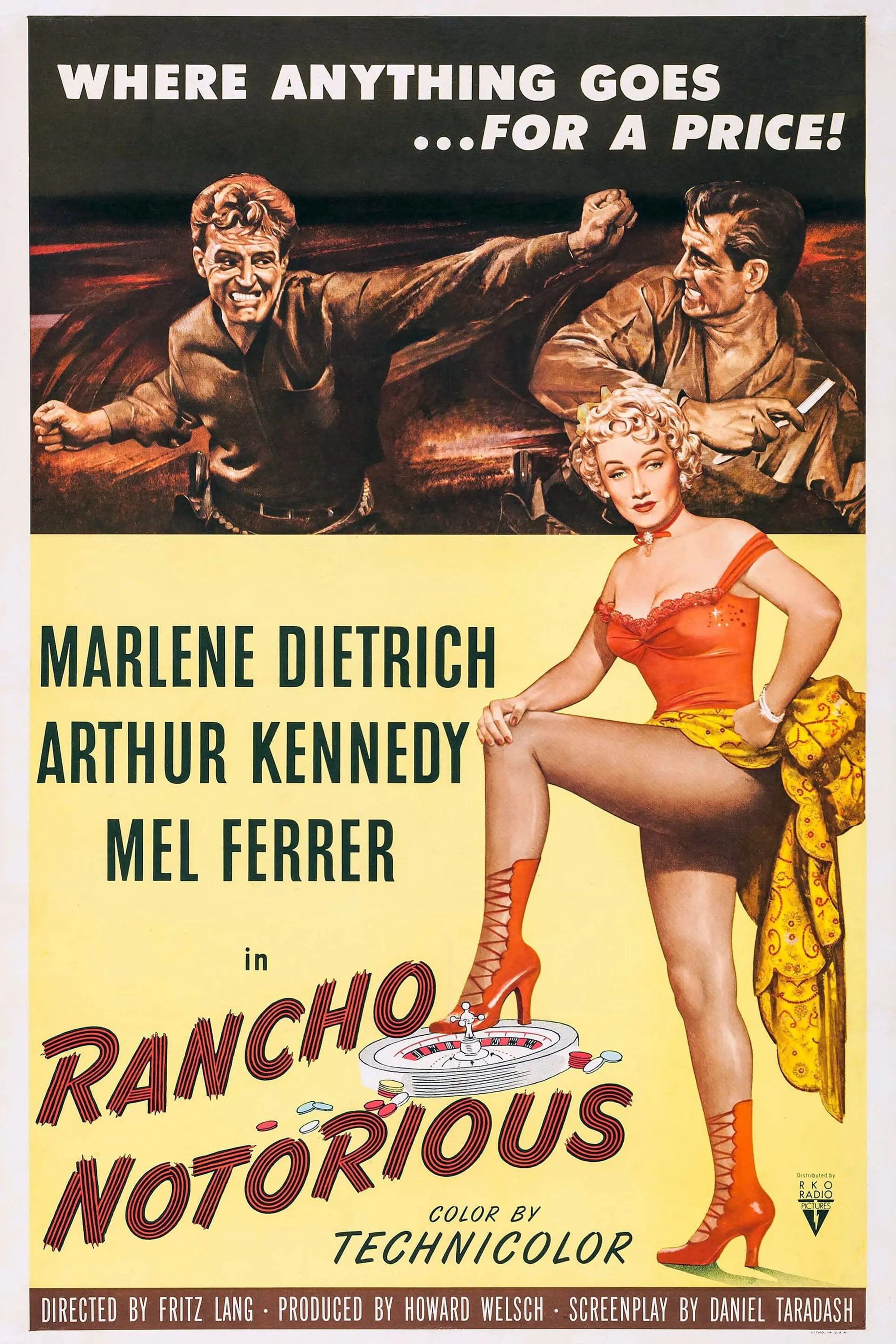 Rancho Notorious poster