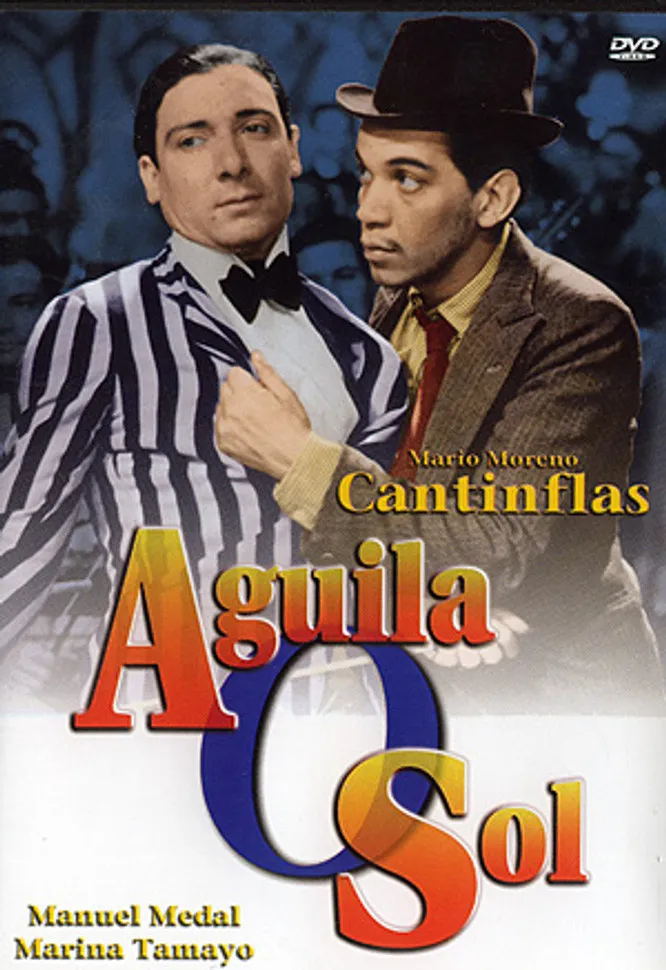 Aguila o sol poster