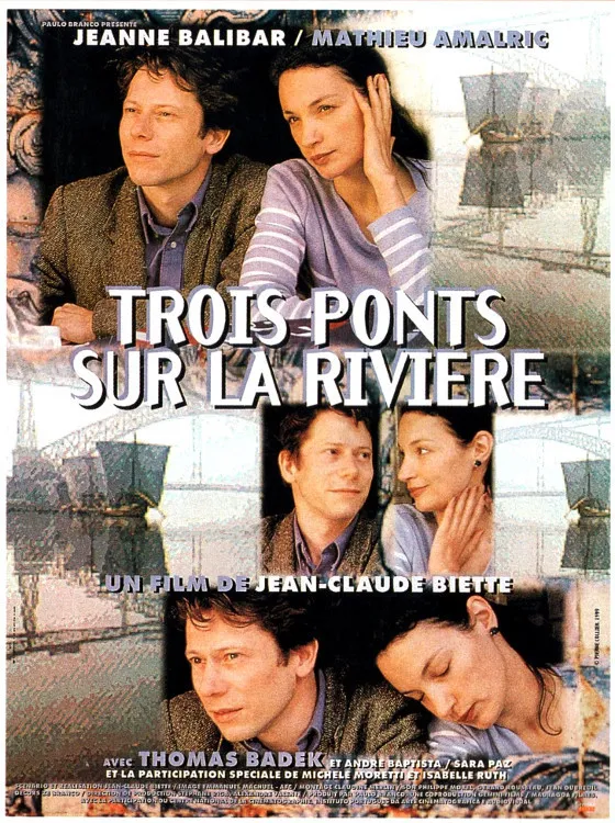Trois ponts sur la rivière poster