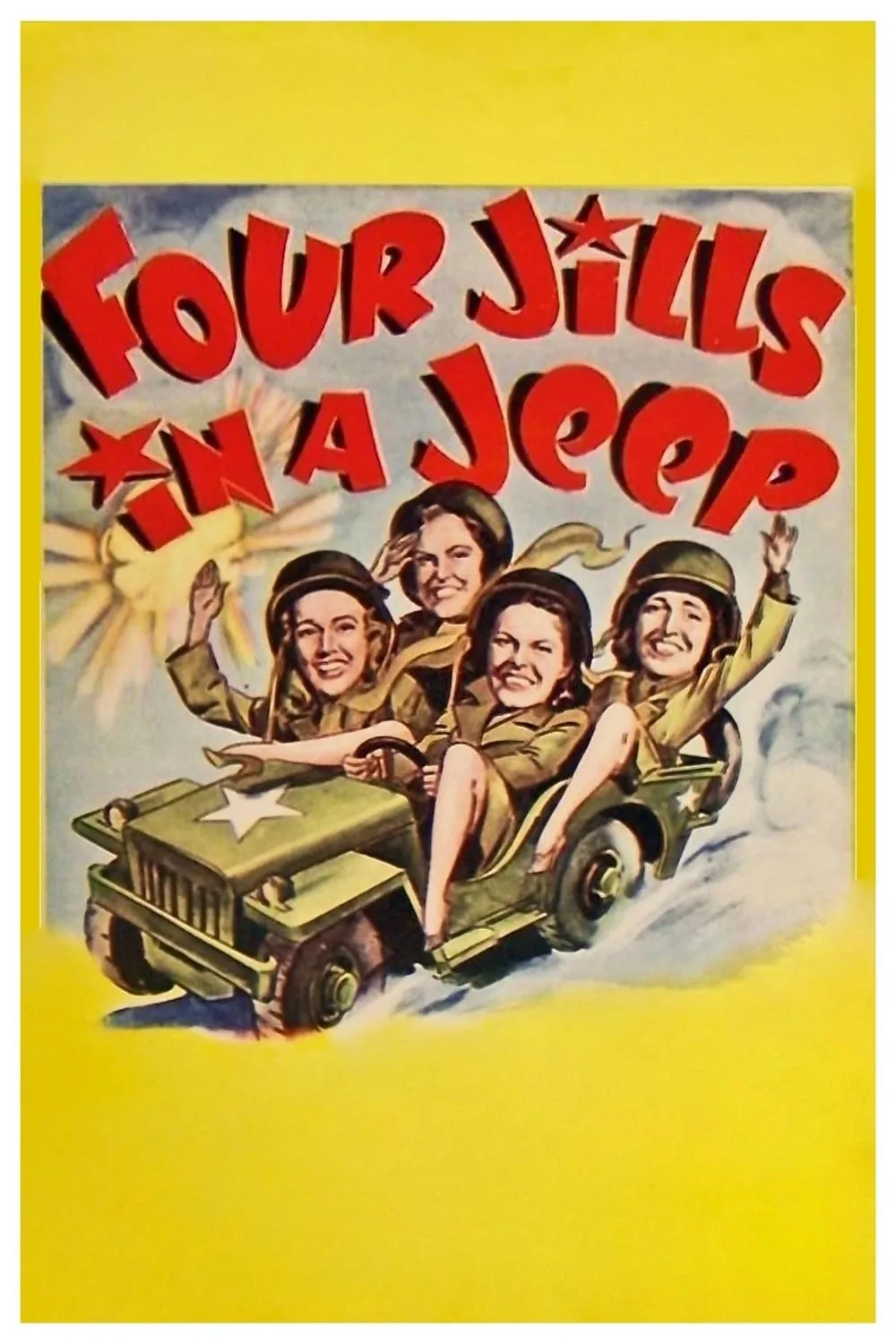 Four Jills in a Jeep poster