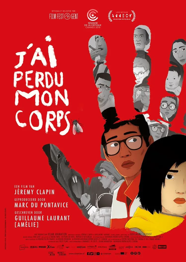 J'ai perdu mon corps poster