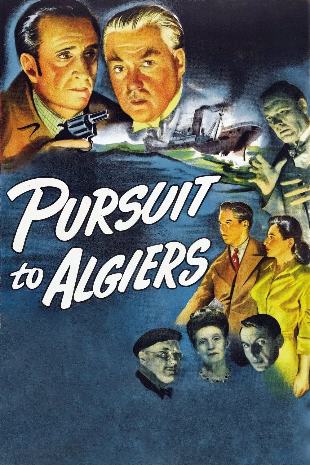 Pursuit to Algiers poster