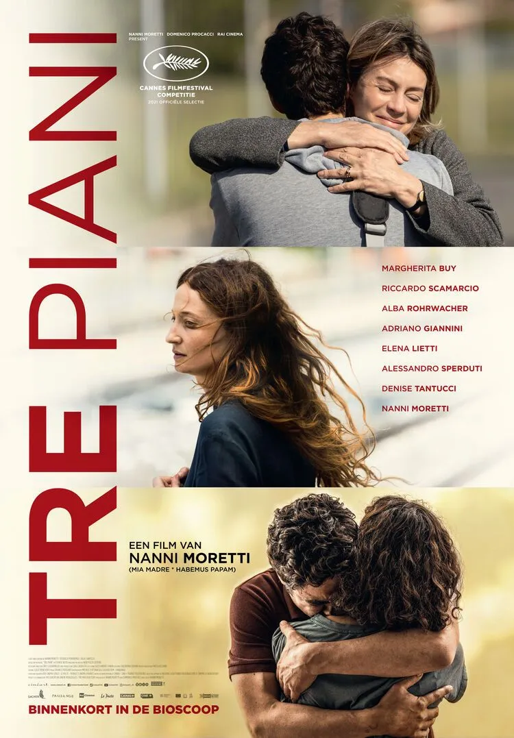 Tre piani poster
