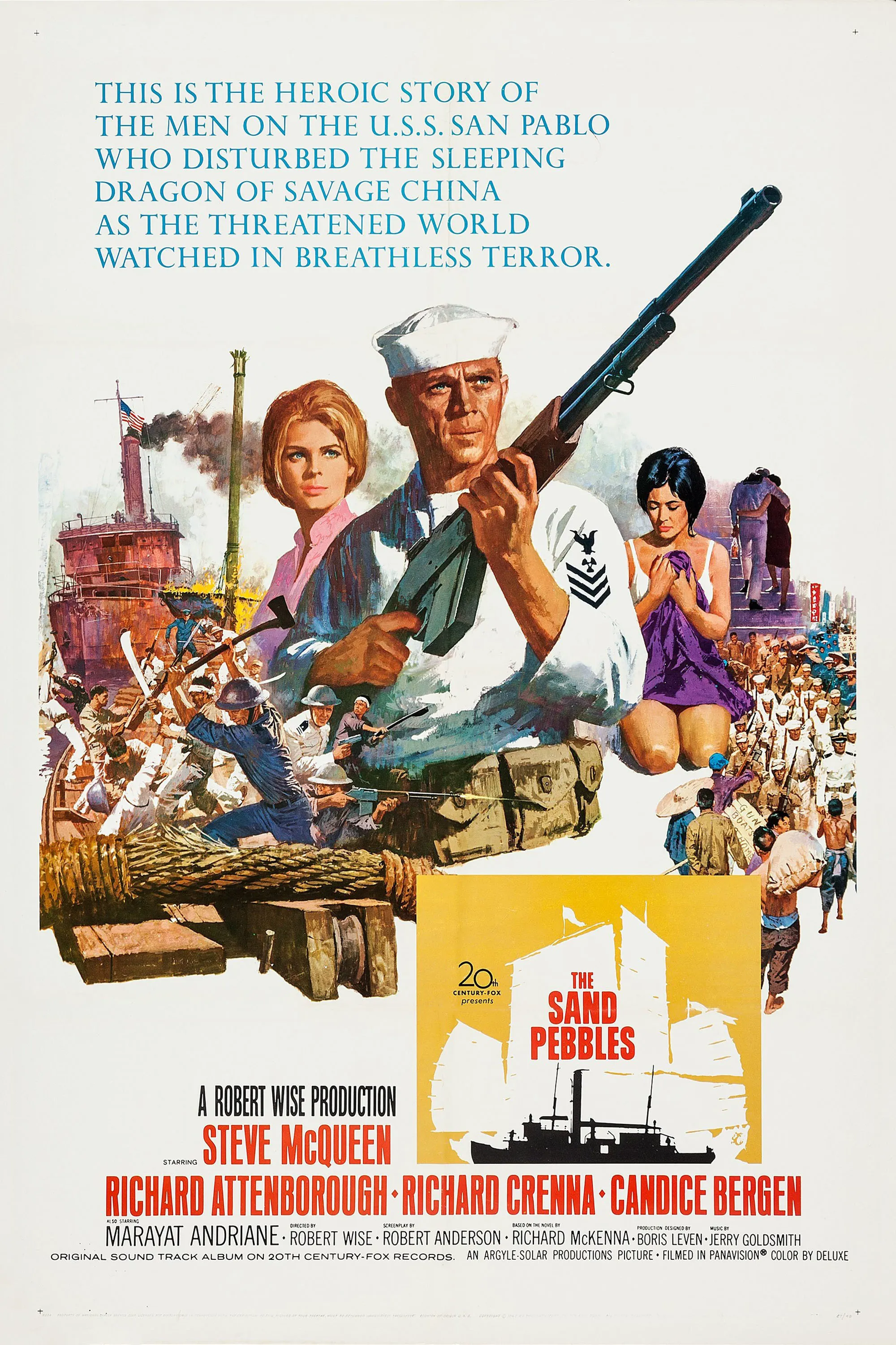 The Sand Pebbles poster