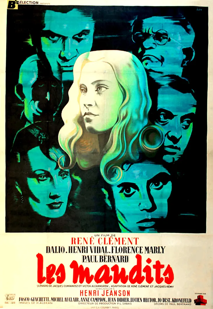 Les maudits poster