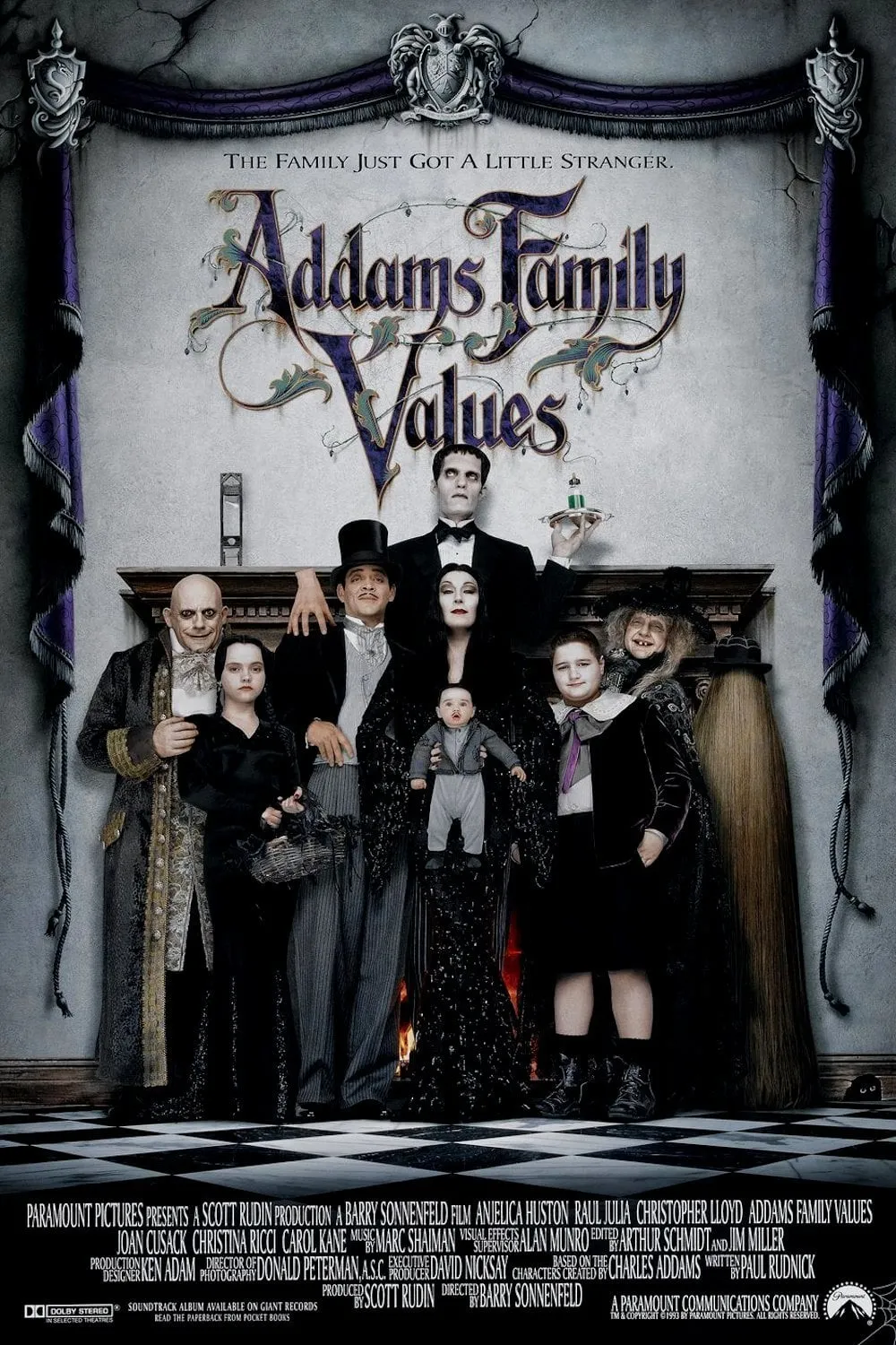 Addams Family Values poster