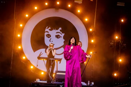 Sylvie Kreusch op Pinkpop 2022 door Ben Houdijk