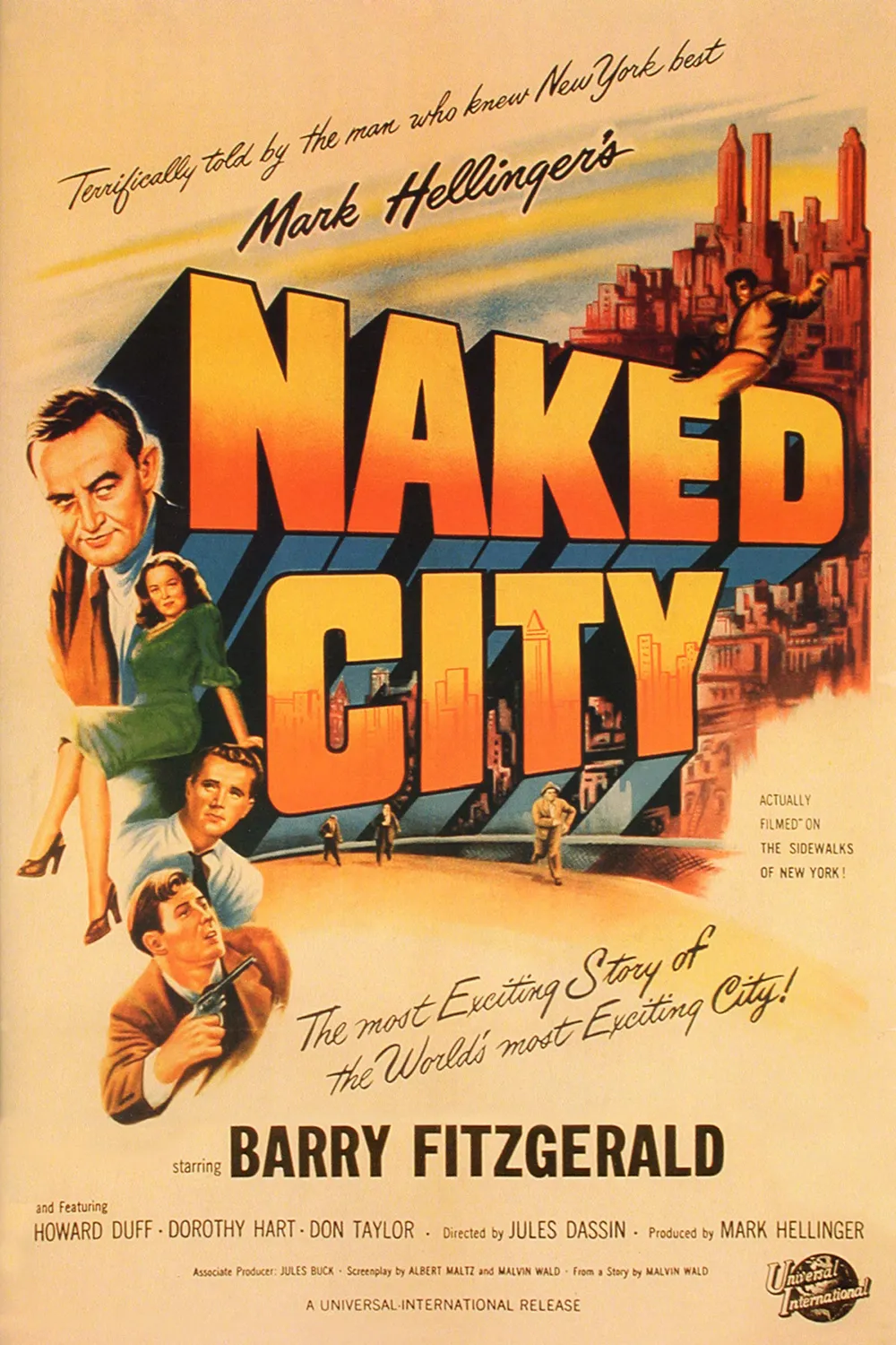The Naked City poster