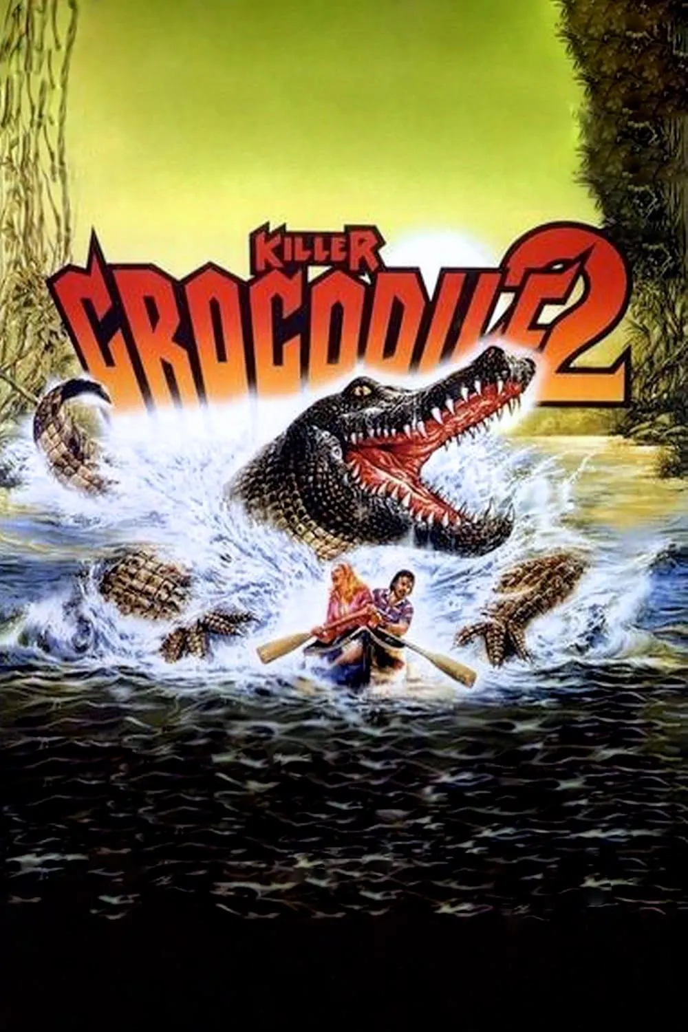 Killer Crocodile II poster
