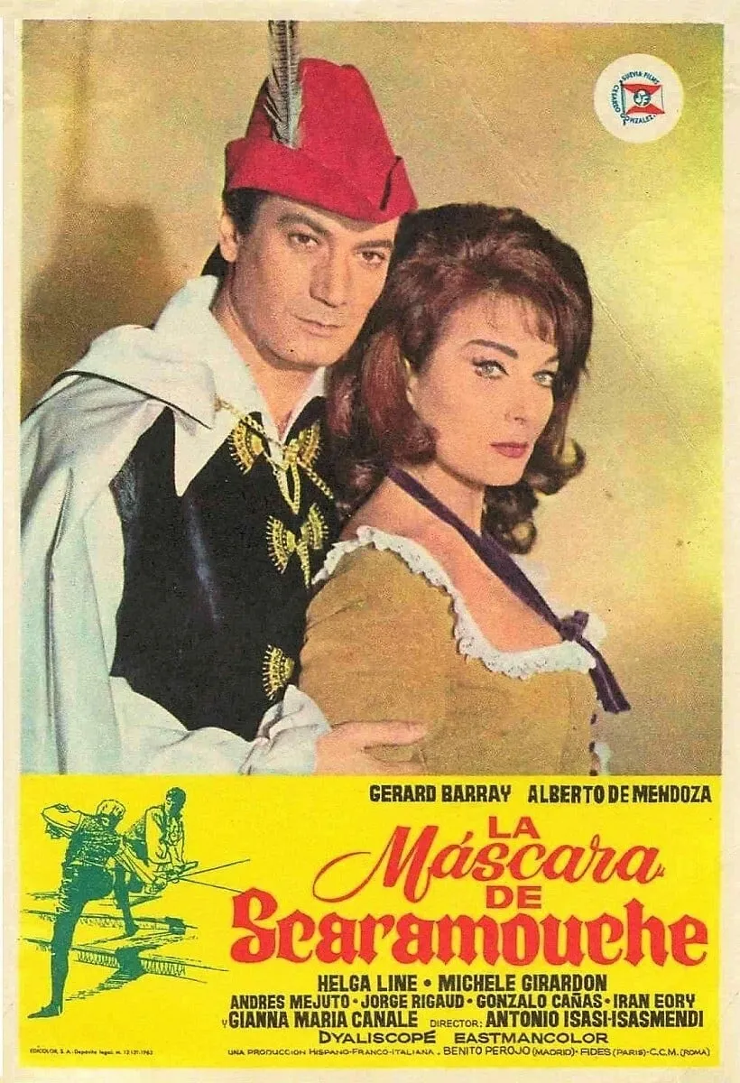 La máscara de Scaramouche poster