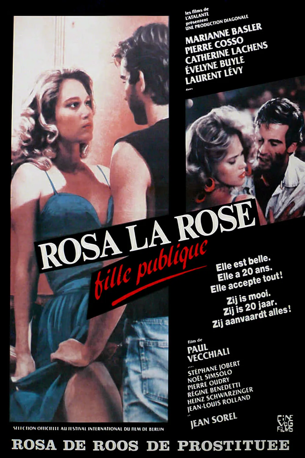 Rosa la Rose, fille publique poster