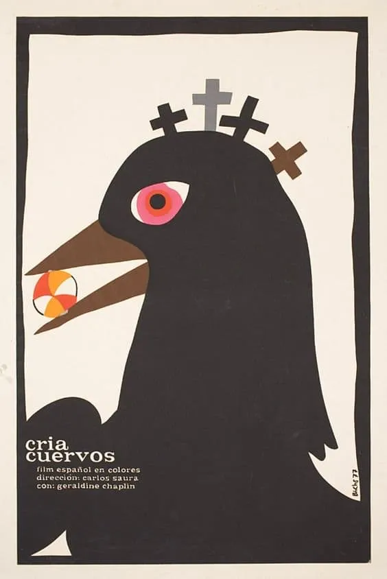 Cría cuervos poster
