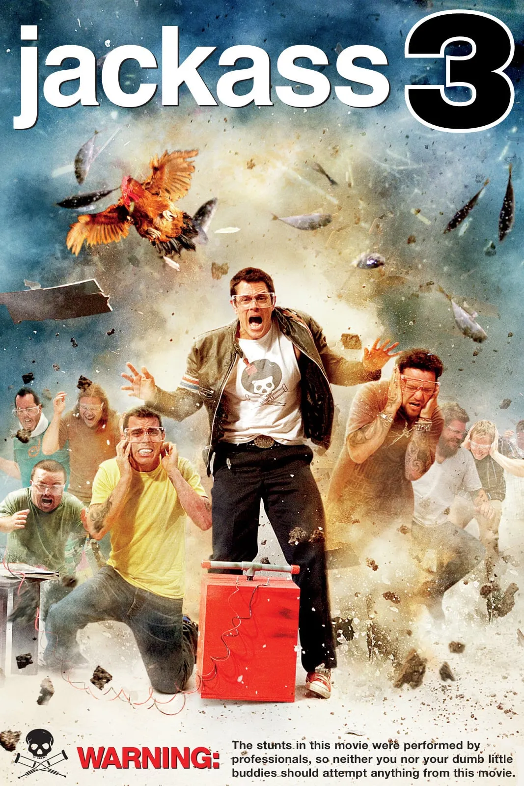 Jackass 3D poster
