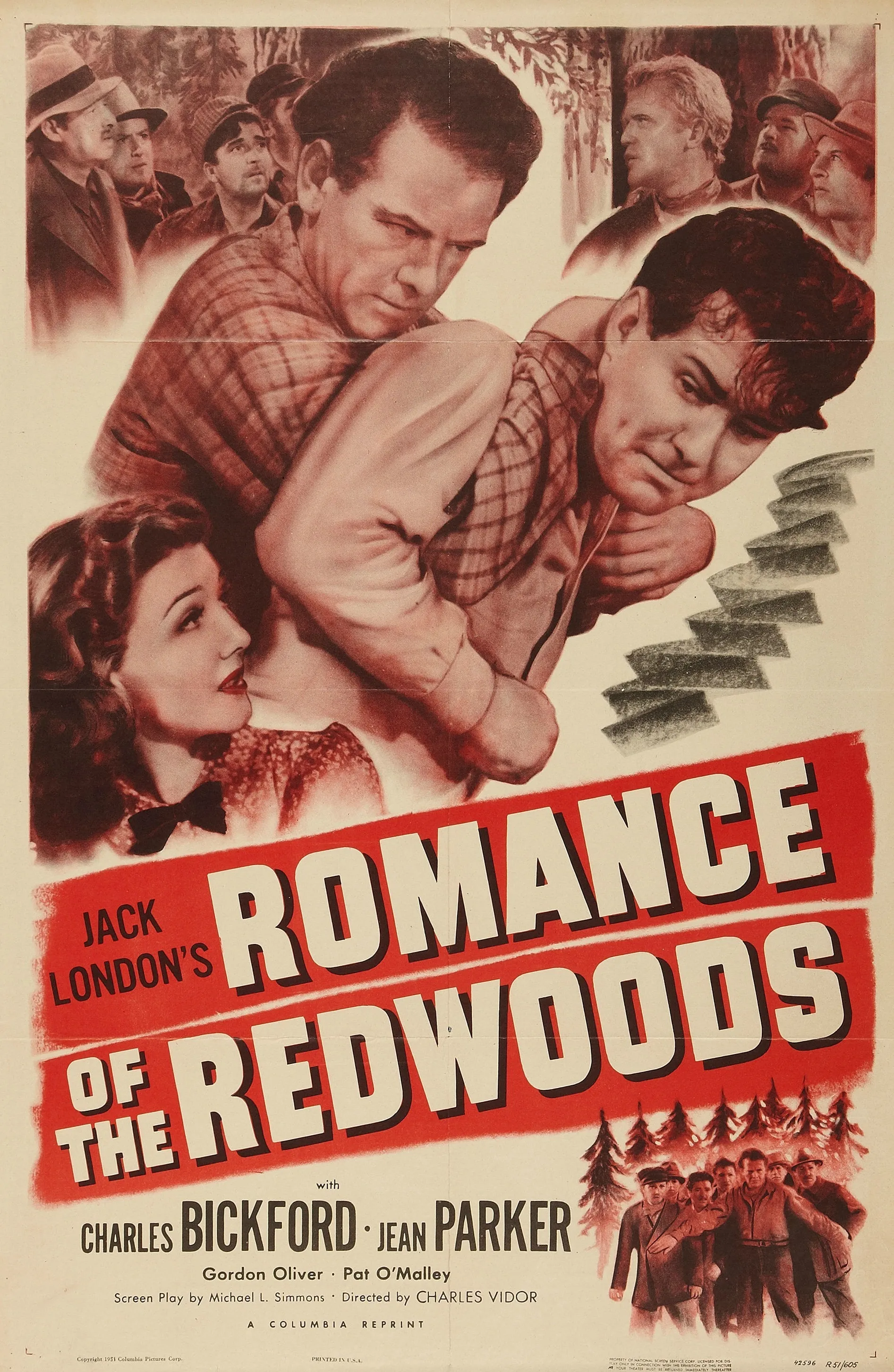 Romance of the Redwoods poster