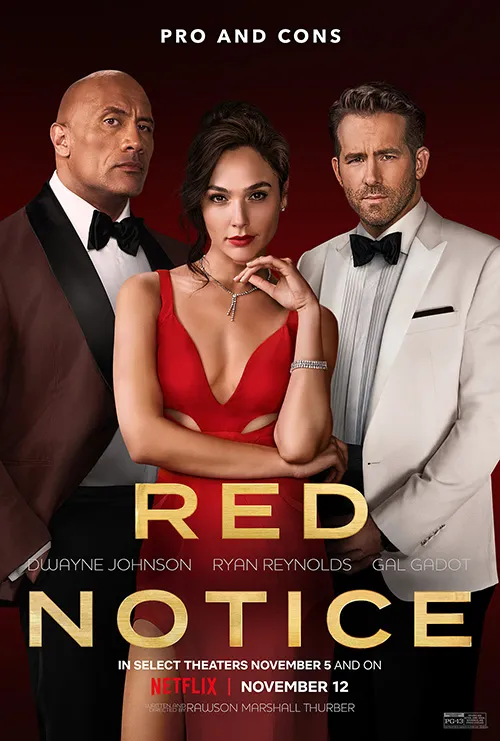 Red Notice poster