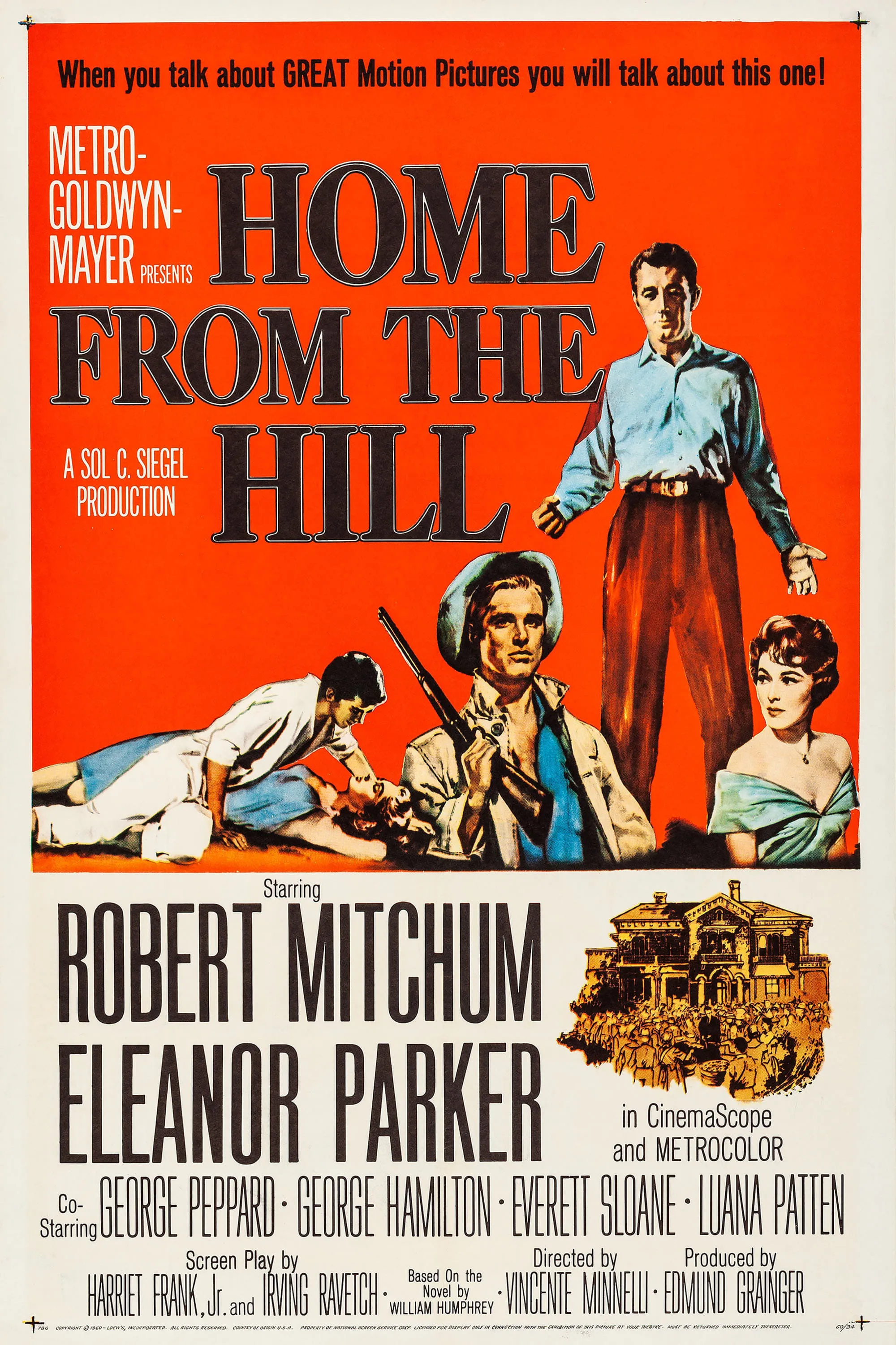 Home from the Hill poster