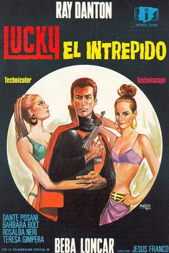 Lucky, el intrépido poster