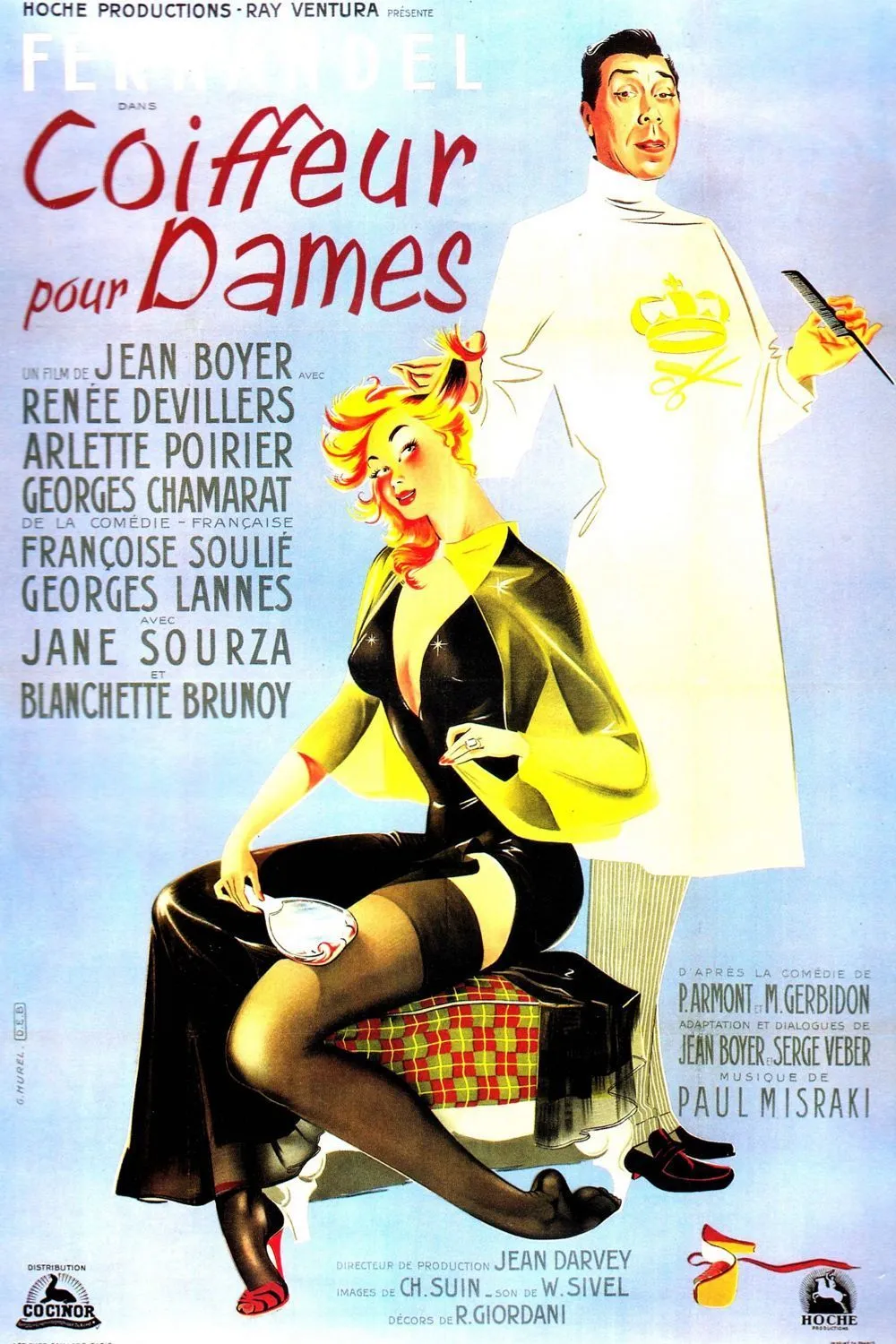 Coiffeur pour dames poster