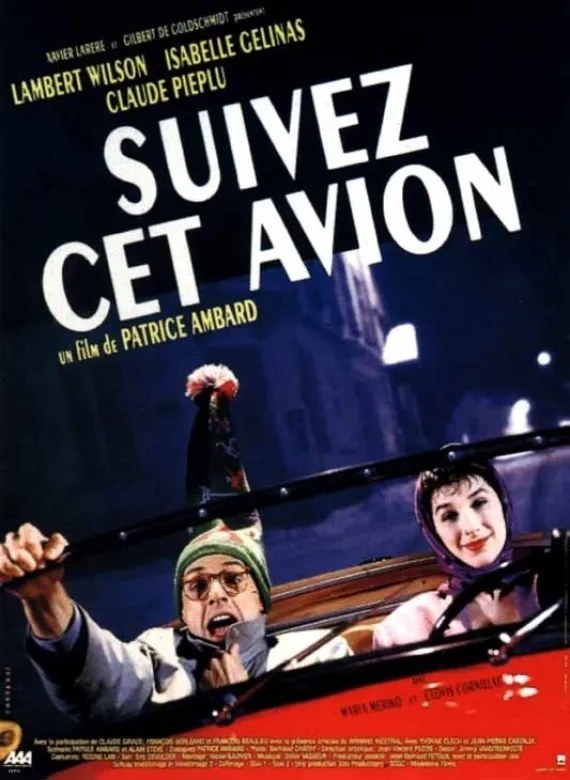 Suivez cet avion poster