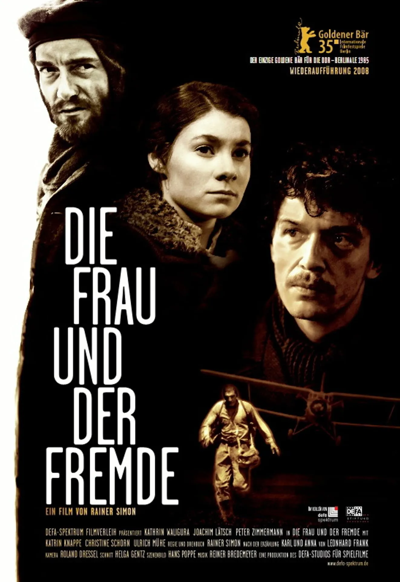 Die Frau und der Fremde poster