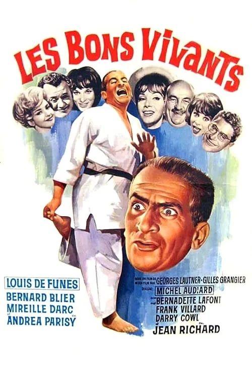 Les bons vivants poster