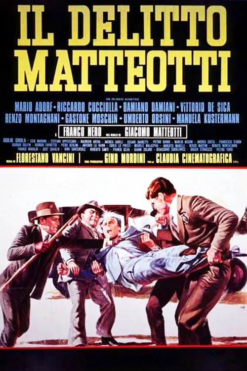 Il Delitto Matteotti poster