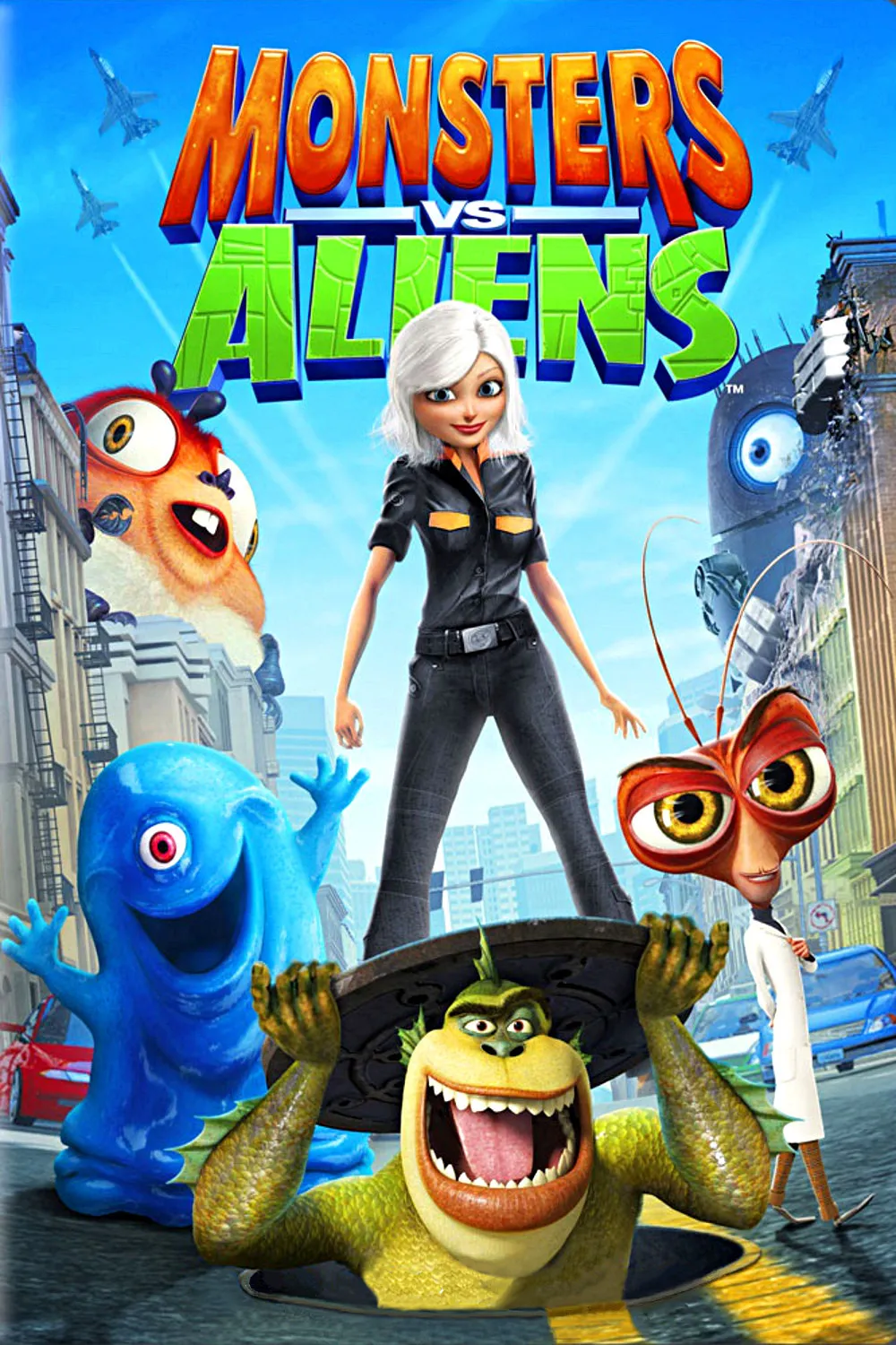 Monsters vs. Aliens poster