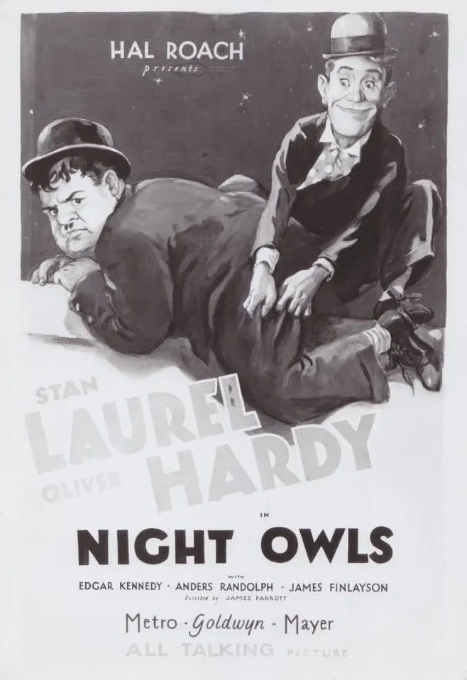Laurel & Hardy: Night Owls poster