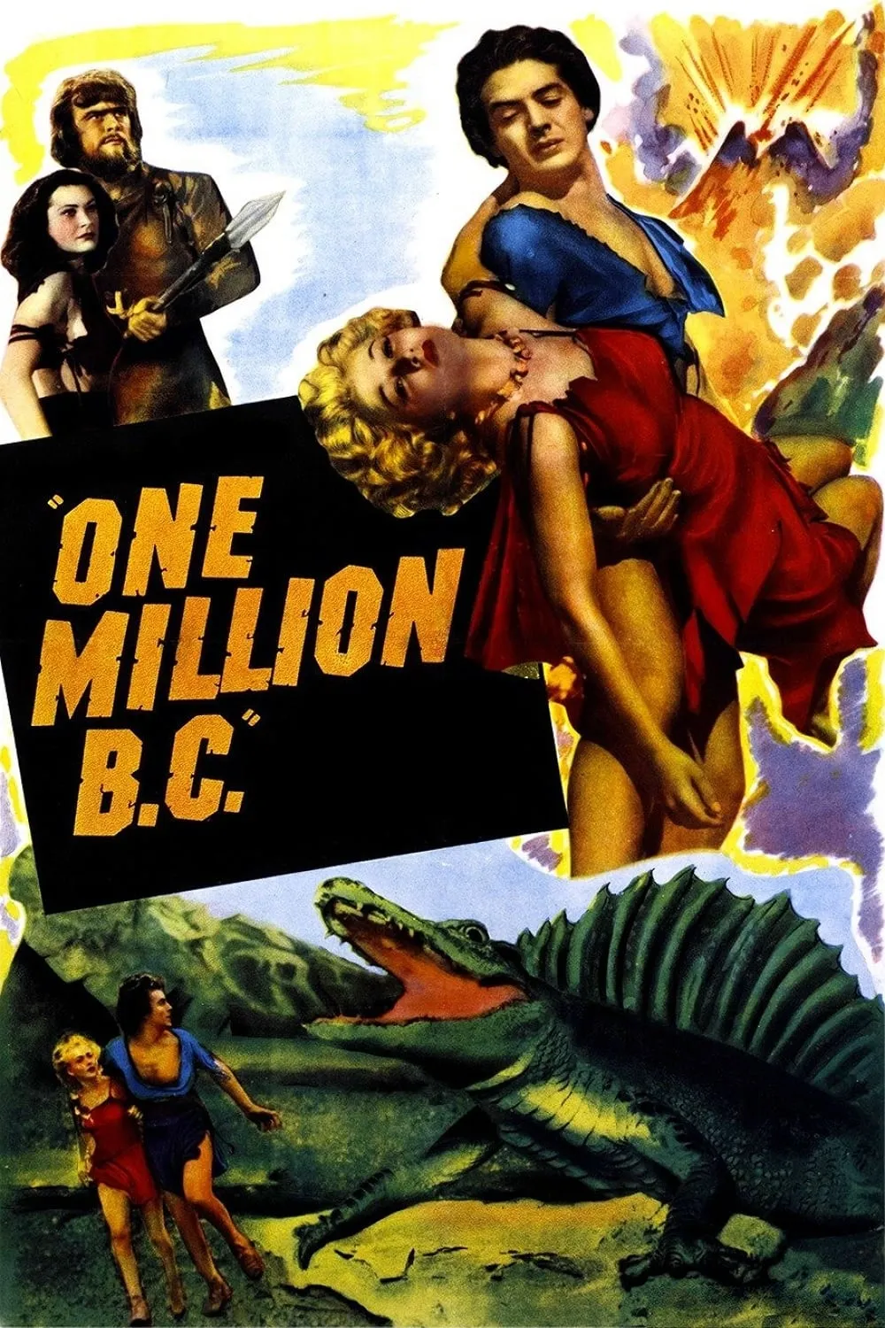 One Million B.C. poster