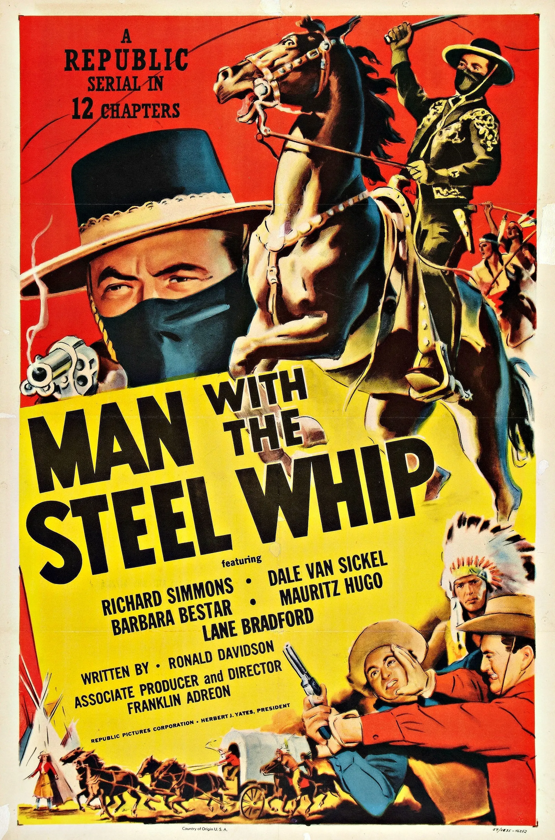 Man with the Steel Whip poster