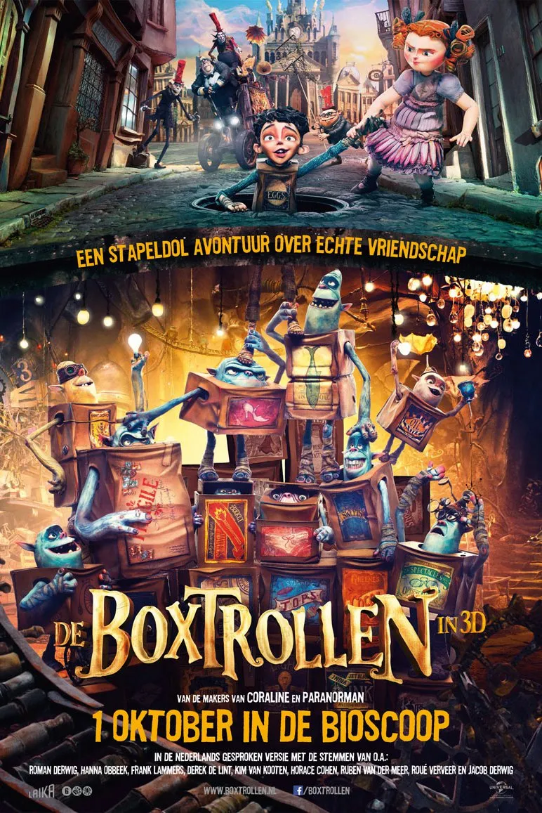 De Boxtrollen poster